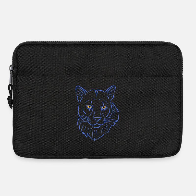 Bergloewe raubtier - Laptoptasche 13" - Schwarz
