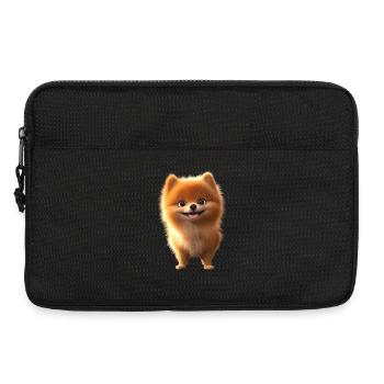 Pomeranian Pomeranian Pom Sweet German Spitz - Laptop bag 13" - black - Front