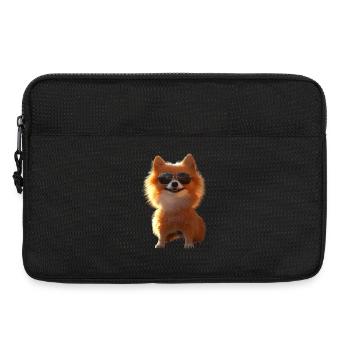 Pomeranian Pomeranian Pom Sweet German Spitz - Laptop bag 13" - black - Front