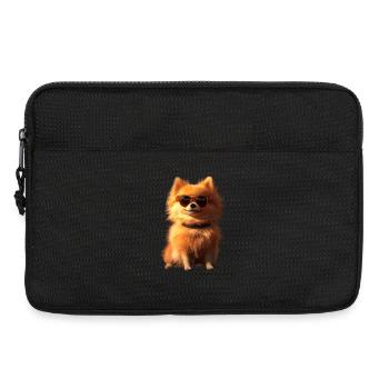 Pomeranian Pomeranian Pom Sweet German Spitz - Laptop bag 13" - black - Front