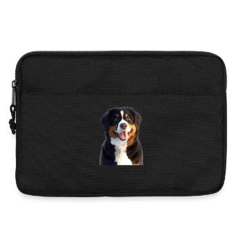 Bernese Mountain Dog Cute Dogs Swiss Mountain Dogs - Laptop bag 13" - black - Front