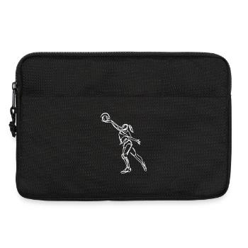 Croquis de joueuse de volley-ball - Sacoche pour ordinateur portable 13 pouces - noir - Devant