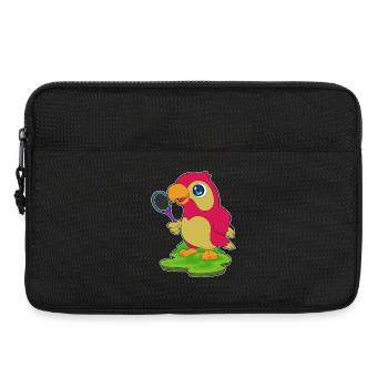 Raquette de tennis Parrot - Sacoche pour ordinateur portable 13 pouces - noir - Devant