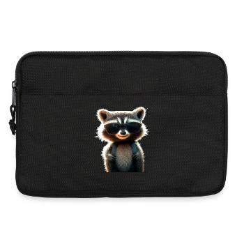 raton laveur raton laveur J’adore petit raton laveur mignon - Sacoche pour ordinateur portable 13 pouces - noir - Devant