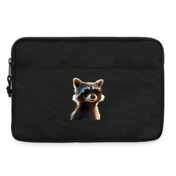raton laveur raton laveur J’adore petit raton laveur mignon - Sacoche pour ordinateur portable 13 pouces - noir - Devant