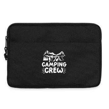 Camping Crew Camper - Laptoptasche 13" - Schwarz - Vorne