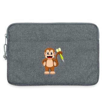 Fléchette de singe Fléchette - Sacoche pour ordinateur portable 13 pouces - gris chiné - Devant