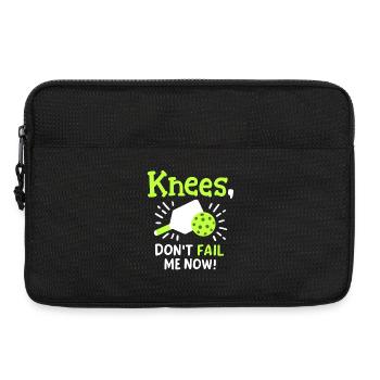 Pickleball Spieler Pickleball Humor - Laptoptasche 13" - Schwarz - Vorne