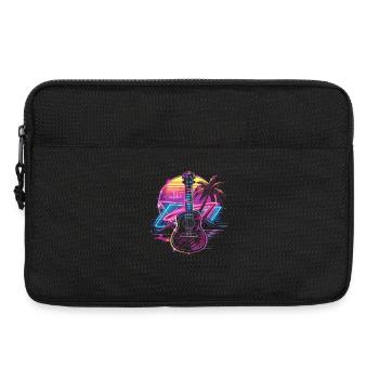 Ukulele Retrowave - Laptoptasche 13" - Schwarz - Vorne