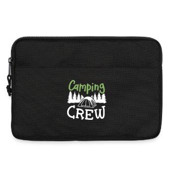 Camping Crew Camper - Laptoptasche 13" - Schwarz - Vorne