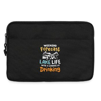 See Natur Seeleben Trinken - Laptoptasche 13" - Schwarz - Vorne