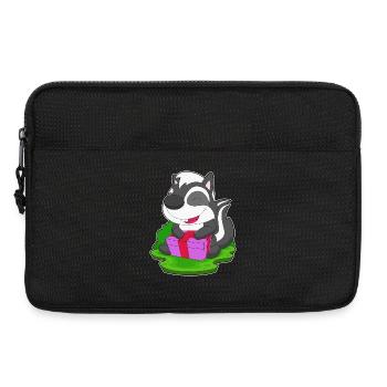 Forfait Noël Skunk - Sacoche pour ordinateur portable 13 pouces - noir - Devant