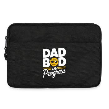 Göttergatte - Papa Witze - Laptoptasche 13" - Schwarz - Vorne