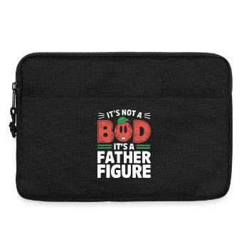 Göttergatte - Papa Witze - Laptoptasche 13" - Schwarz - Vorne