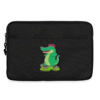 Crocodile Inline skating Inline skates - Laptop bag 13" - black - Front