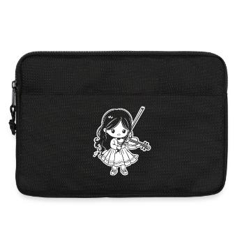 Violins Girls - Laptop bag 13" - black - Front