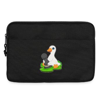 Duck Chess Piece Pawn Chess - Laptop bag 13" - black - Front
