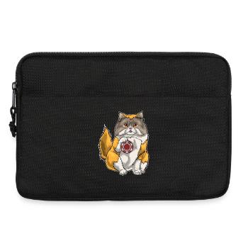 Persian Cat Poker Jetons de poker - Sacoche pour ordinateur portable 13 pouces - noir - Devant