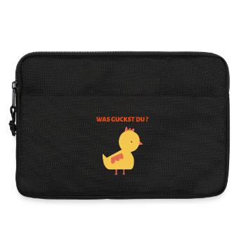 QU’EST-CE QUE VOUS REGARDEZ ? - Sacoche pour ordinateur portable 13 pouces - noir - Devant