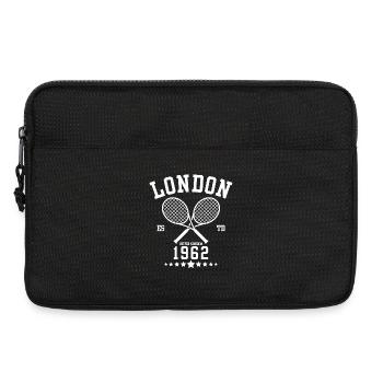 Vintage Tennis London Gegründet 1962 - Laptoptasche 13" - Schwarz - Vorne