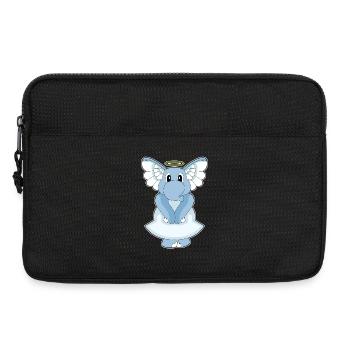 Elephant Angel Wings - Laptop bag 13" - black - Front