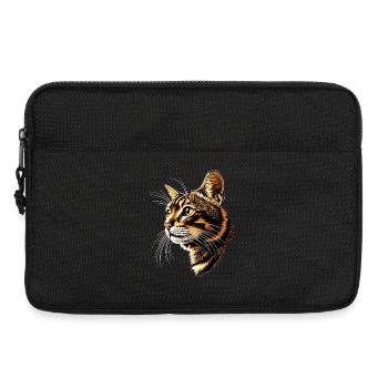 Bengal Cat Leopard Cat Leopardette Bengal Cats - Laptop bag 13" - black - Front