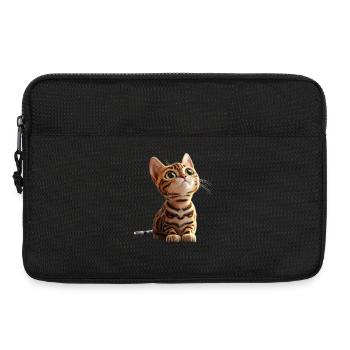 Bengal Cat Leopard Cat Leopardette Bengal Cats - Laptop bag 13" - black - Front