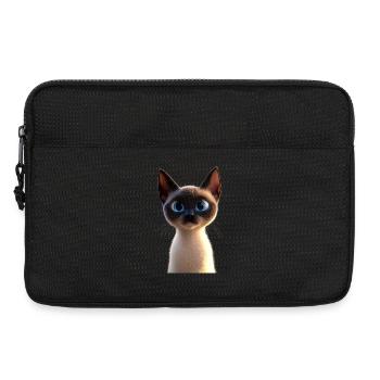 Siamkatze Siam Katze Siamese Cat Siamesen Katzen - Laptoptasche 13" - Schwarz - Vorne