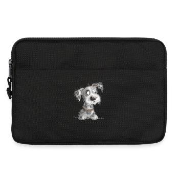 Chiens drôles pour les amoureux des chiens Amoureux des chiens - Sacoche pour ordinateur portable 13 pouces - noir - Devant