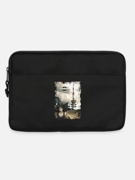 UFO Brocken im Harz - Laptoptasche 13" - Schwarz