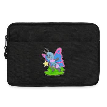 Étoile papillon - Sacoche pour ordinateur portable 13 pouces - noir - Devant
