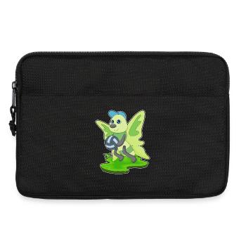Butterfly Volleyball Player Volleyball - Laptop bag 13" - black - Front
