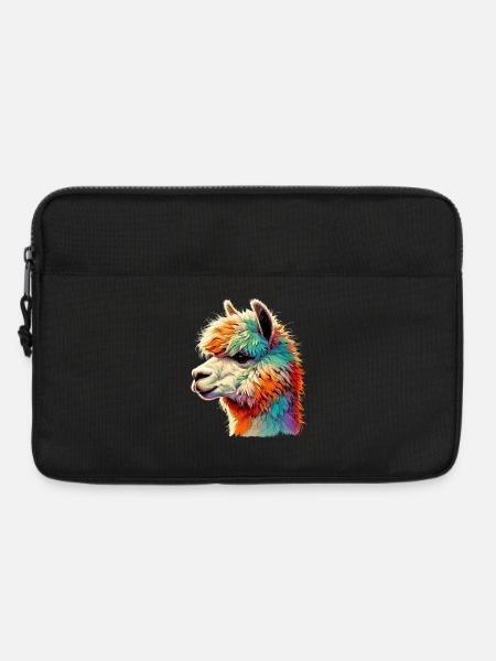 Alpaka - Laptoptasche 13" - Schwarz