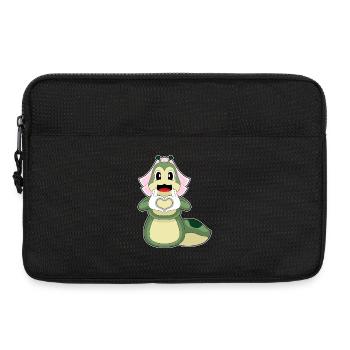 Caterpillar Bridal Heart Wedding - Laptop bag 13" - black - Front