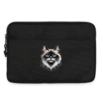 Chat Ragdoll Chat Ragdoll Chat Mignon Chats Ragdoll - Sacoche pour ordinateur portable 13 pouces - noir - Devant