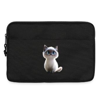Chat Ragdoll Chat Ragdoll Chat Mignon Chats Ragdoll - Sacoche pour ordinateur portable 13 pouces - noir - Devant