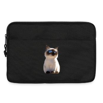 Birma Katze Heilige Birmakatze Süße Birma Katzen - Laptoptasche 13" - Schwarz - Vorne