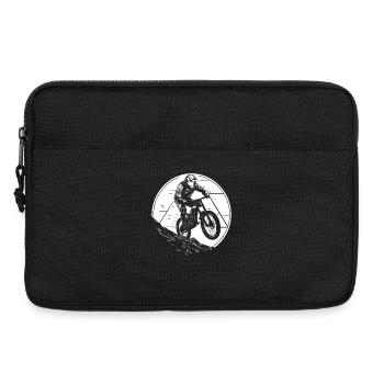 Cyclistes de VTT - Sacoche pour ordinateur portable 13 pouces - noir - Devant