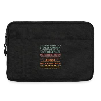 STOLZE CHEFIN VON VERDAMMT TOLLEN MITARBEITERN - Laptoptasche 13" - Schwarz - Vorne