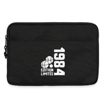 1984 Limited Edition Pétanque 40th Anniversary - Laptop bag 13" - black - Front