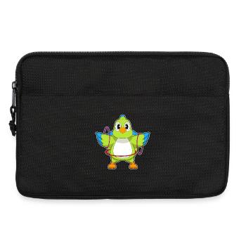 Gymnastique d’entraînement du cerceau de fitness Parrot - Sacoche pour ordinateur portable 13 pouces - noir - Devant
