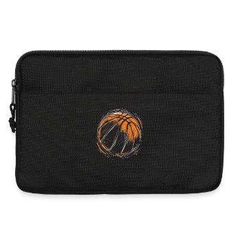 Basketball Ball Zeichnung - Laptoptasche 13" - Schwarz - Vorne