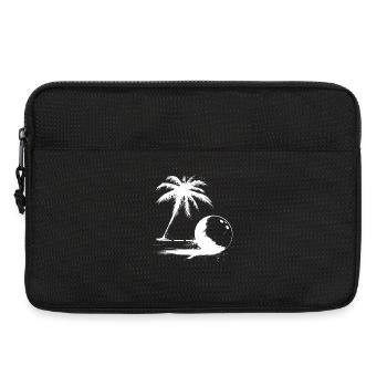 Bowling Palm - Laptop bag 13" - black - Front