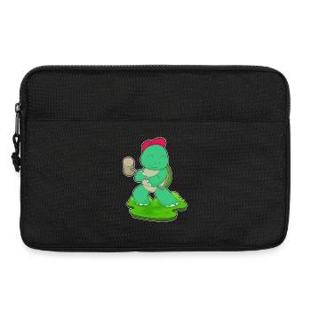 Turtle Artisan Hammer Craft - Laptop bag 13" - black - Front