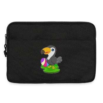 Oeuf de Pâques Toucan - Sacoche pour ordinateur portable 13 pouces - noir - Devant