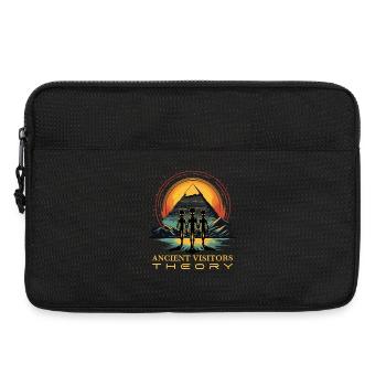 Ancient Visitors Theory Alien Astronauts Theorist - Laptop bag 13" - black - Front