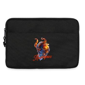 Wilder Krampus - Laptoptasche 13" - Schwarz - Vorne