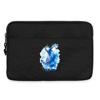 Krampus in einer Eislandschaft - Laptoptasche 13" - Schwarz - Vorne