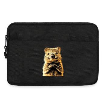 Quokka Be Quokka Happy Australien Lächeln Quokkas - Laptoptasche 13" - Schwarz - Vorne