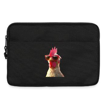 Poulet Poulet Poule Ferme Fermier Poulets mignons - Sacoche pour ordinateur portable 13 pouces - noir - Devant